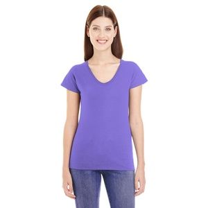 Purple Aeropostale V-Neck Tee